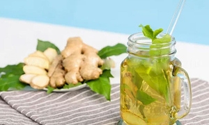 Điều gì xảy ra khi uống trà xanh thêm vài lát gừng?- Ảnh 3.
