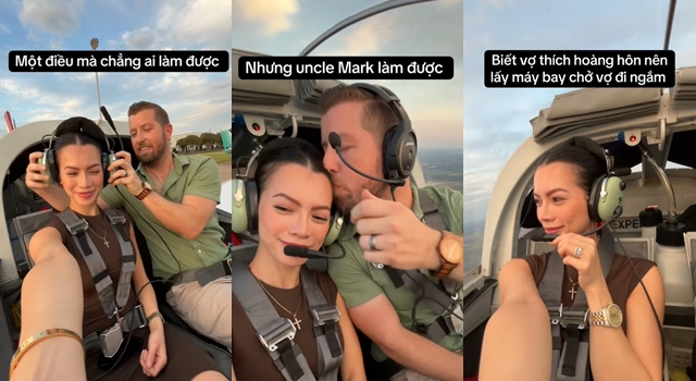 Vợ Việt "lỡ miệng" nói thích hoàng hôn, chồng Tây lái máy bay riêng chở đi ngắm rồi vòng về ăn phở- Ảnh 1. Vợ Việt "lỡ miệng" nói thích hoàng hôn, chồng Tây lái máy bay riêng chở đi ngắm rồi vòng về ăn phở- Ảnh 1.