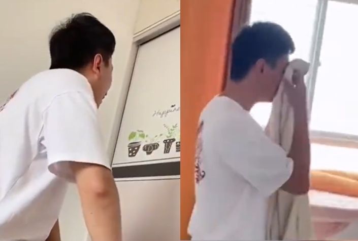 Ông bố trẻ khóc nức nở vì con trai học tiểu học, nhưng vợ ngồi cạnh lại cười khúc khích: Chuyện gì đây?- Ảnh 1. Ông bố trẻ khóc nức nở vì con trai học tiểu học, nhưng vợ ngồi cạnh lại cười khúc khích: Chuyện gì đây?- Ảnh 1.