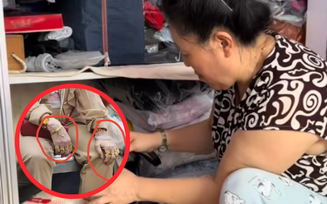 Tích vàng suốt 10 năm, chứng kiến giá tăng từng ngày, người phụ nữ 50 tuổi ở Trung Quốc bỗng bất lực: Tôi thất bại rồi!- Ảnh 1.