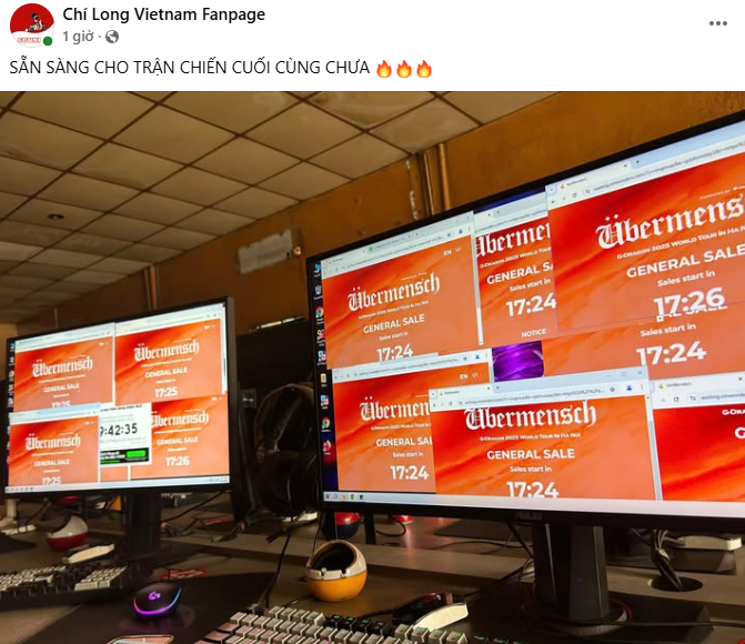 Hết vé concert G-DRAGON tại Hà Nội- Ảnh 1. Hết vé concert G-DRAGON tại Hà Nội- Ảnh 1.