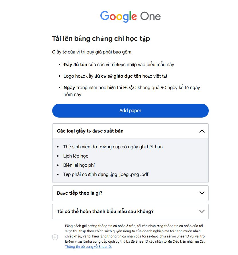 Cách đăng ký gói Google Gemini Pro và 2TB dung lượng miễn phí 1 năm- Ảnh 3.