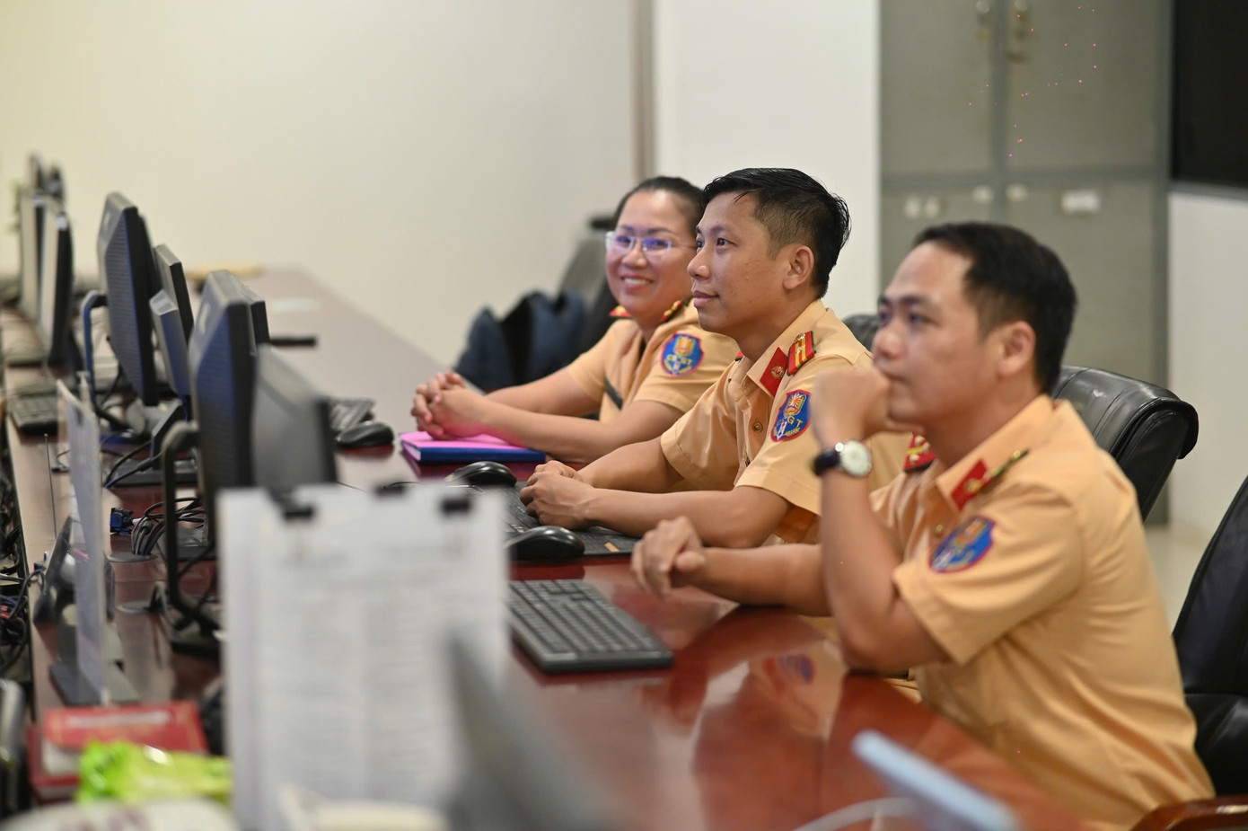 'Check in' nơi CSGT giám sát giao thông bằng camera AI ở TPHCM- Ảnh 8. 'Check in' nơi CSGT giám sát giao thông bằng camera AI ở TPHCM- Ảnh 8.