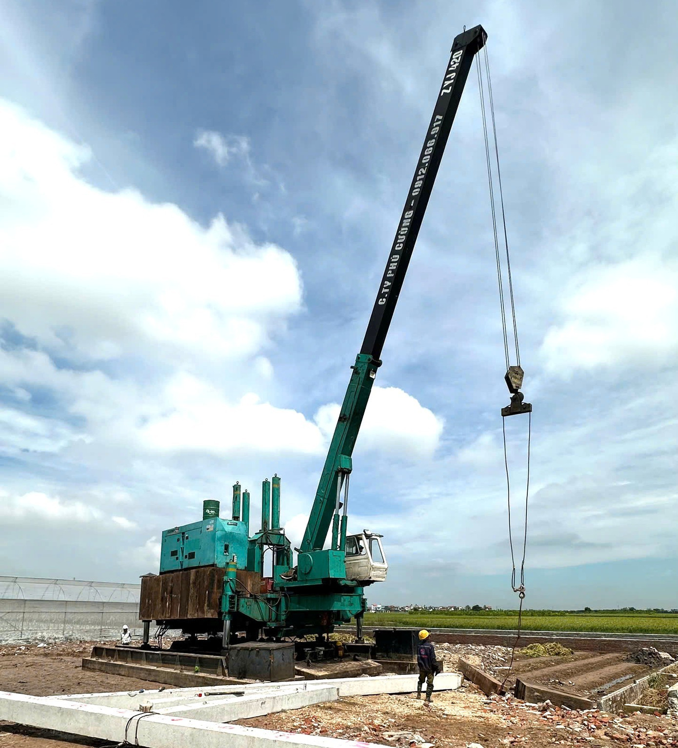 EVNNPT đẩy nhanh tiến độ dự án đường dây 500kV Hải Phòng – Thái Bình- Ảnh 4. EVNNPT đẩy nhanh tiến độ dự án đường dây 500kV Hải Phòng – Thái Bình- Ảnh 4.