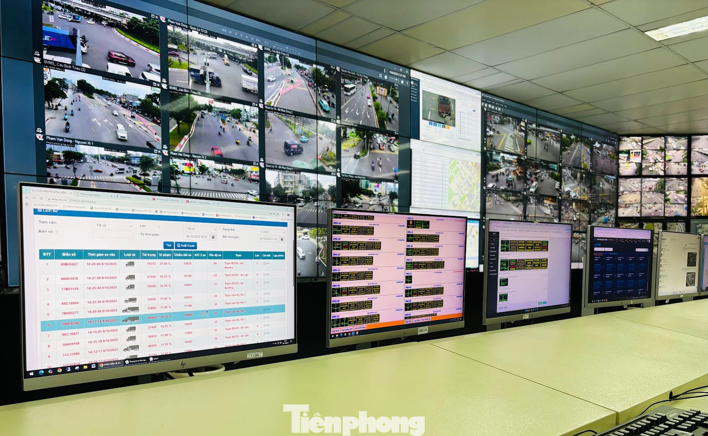 'Check in' nơi CSGT giám sát giao thông bằng camera AI ở TPHCM- Ảnh 3. 'Check in' nơi CSGT giám sát giao thông bằng camera AI ở TPHCM- Ảnh 3.