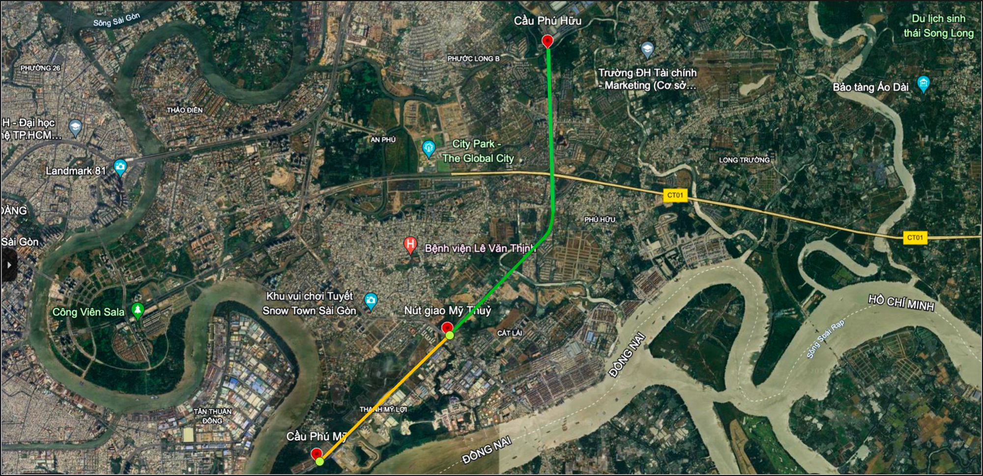 TP.HCM: Đoạn đường dài 8 km nhưng có hơn 10.000 căn hộ chung cư, nối cảng lớn nhất với sân bay rộng nhất Việt Nam- Ảnh 1.