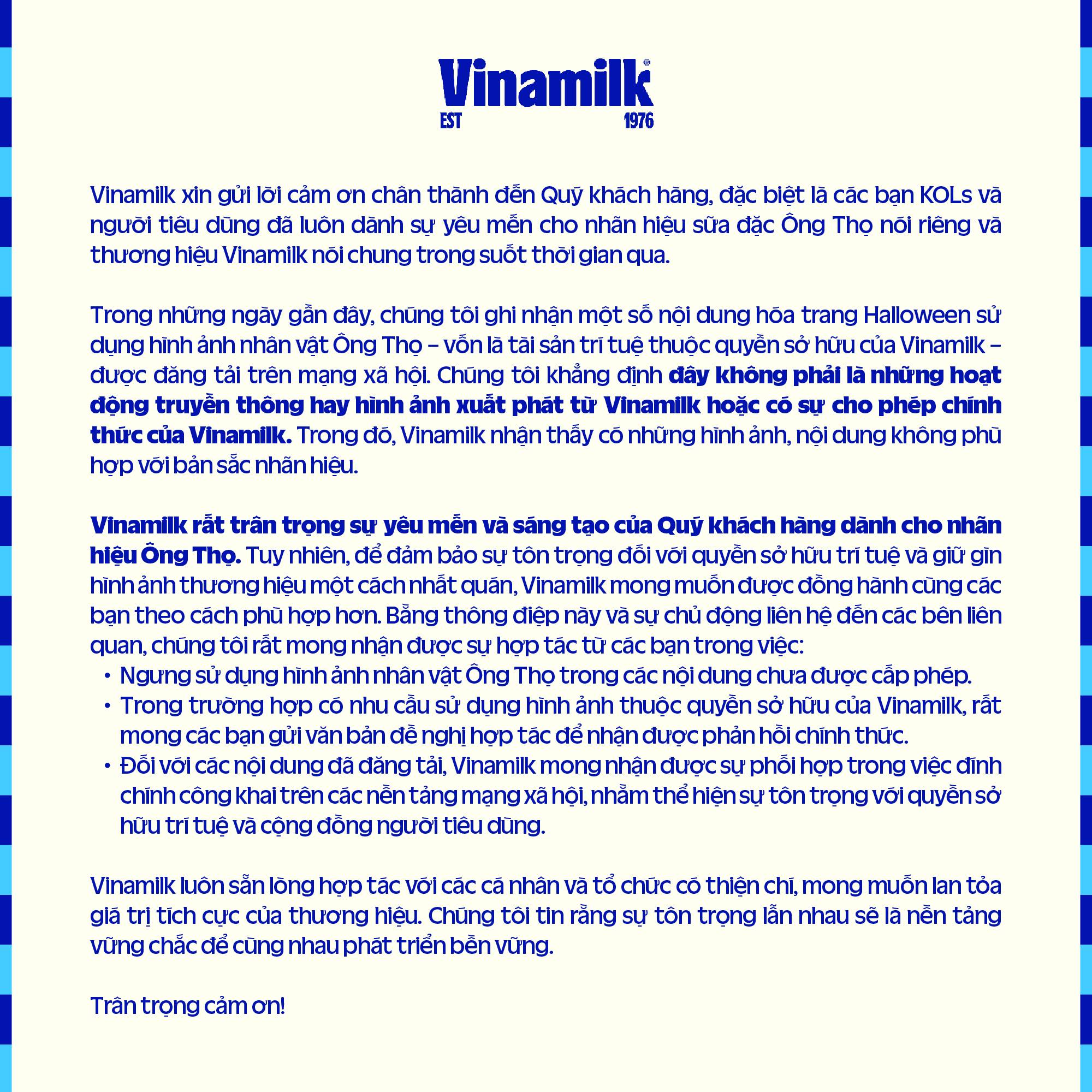 Vinamilk 10 điểm ứng xử- Ảnh 1. Vinamilk 10 điểm ứng xử- Ảnh 1.