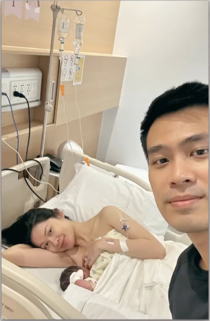 Á hậu Việt và "tổng tài" đẹp nhất nhì Vbiz đã bí mật đón con đầu lòng- Ảnh 2. Á hậu Việt và "tổng tài" đẹp nhất nhì Vbiz đã bí mật đón con đầu lòng- Ảnh 2.