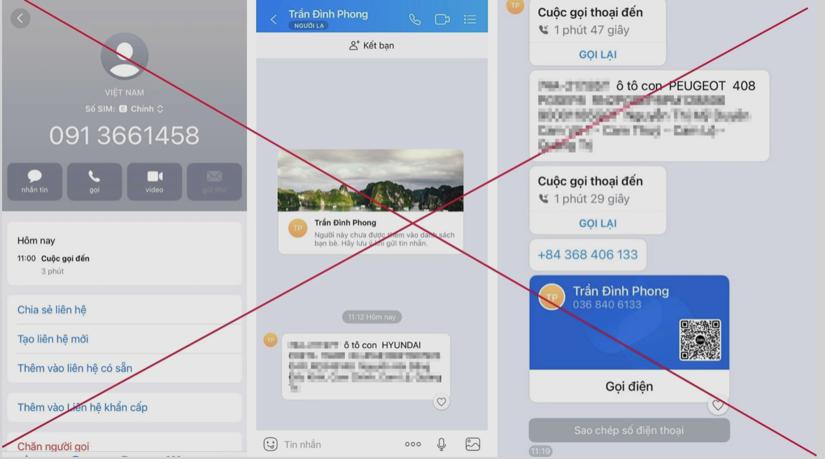 Quảng Trị cảnh báo lừa đảo đổi tem kiểm định ô tô qua điện thoại- Ảnh 2. Quảng Trị cảnh báo lừa đảo đổi tem kiểm định ô tô qua điện thoại- Ảnh 2.