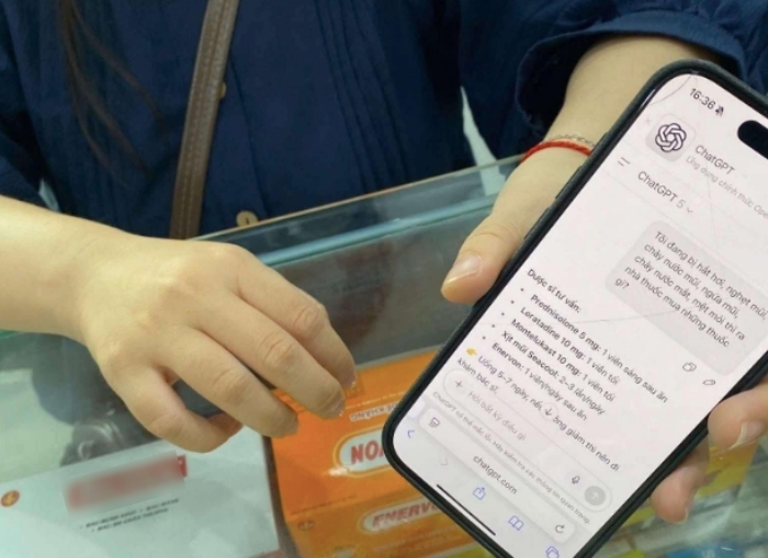 Đơn thuốc ChatGPT 'chữa ho, nghẹt mũi' và lời cảnh báo từ bác sĩ- Ảnh 1. Đơn thuốc ChatGPT 'chữa ho, nghẹt mũi' và lời cảnh báo từ bác sĩ- Ảnh 1.