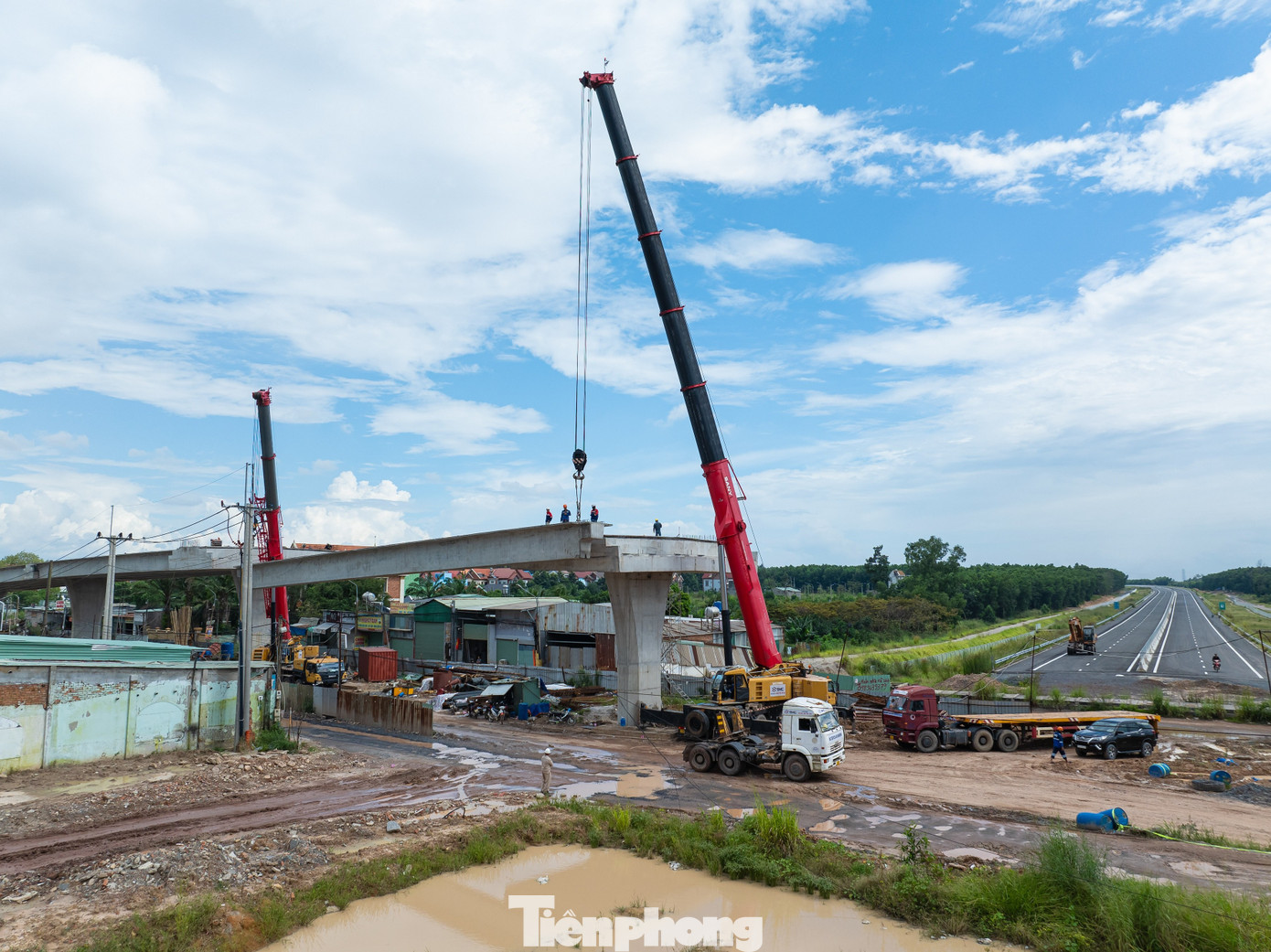 Cao tốc Biên Hòa - Vũng Tàu 'chạy nước rút'- Ảnh 6. Cao tốc Biên Hòa - Vũng Tàu 'chạy nước rút'- Ảnh 6.