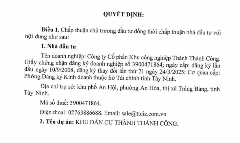 Người dân Tây Ninh đón tin vui: Sắp có khu dân cư 1.800 tỷ đồng, rộng 42 ha do TTC Land đầu tư, sẽ xây hơn 4.000 căn bán cho công nhân- Ảnh 2. Người dân Tây Ninh đón tin vui: Sắp có khu dân cư 1.800 tỷ đồng, rộng 42 ha do TTC Land đầu tư, sẽ xây hơn 4.000 căn bán cho công nhân- Ảnh 2.