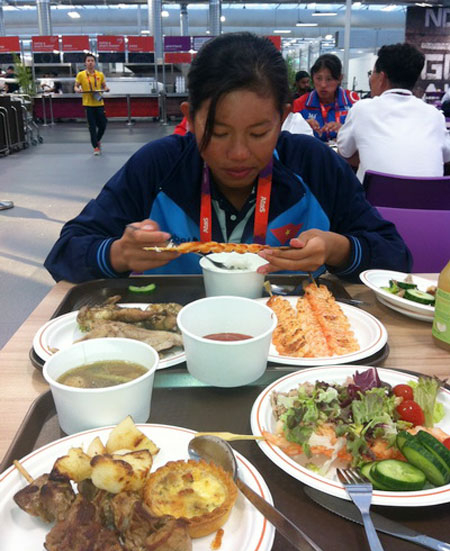 Rùng mình với chế độ ăn của Ánh Viên- Ảnh 2.