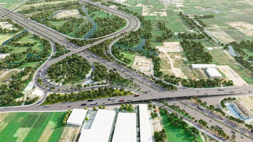 Tuyến đường huyết mạch 19.600 tỷ đồng chạy thẳng từ Việt Nam sang Campuchia chốt dấu mốc mới- Ảnh 1. Tuyến đường huyết mạch 19.600 tỷ đồng chạy thẳng từ Việt Nam sang Campuchia chốt dấu mốc mới- Ảnh 1.