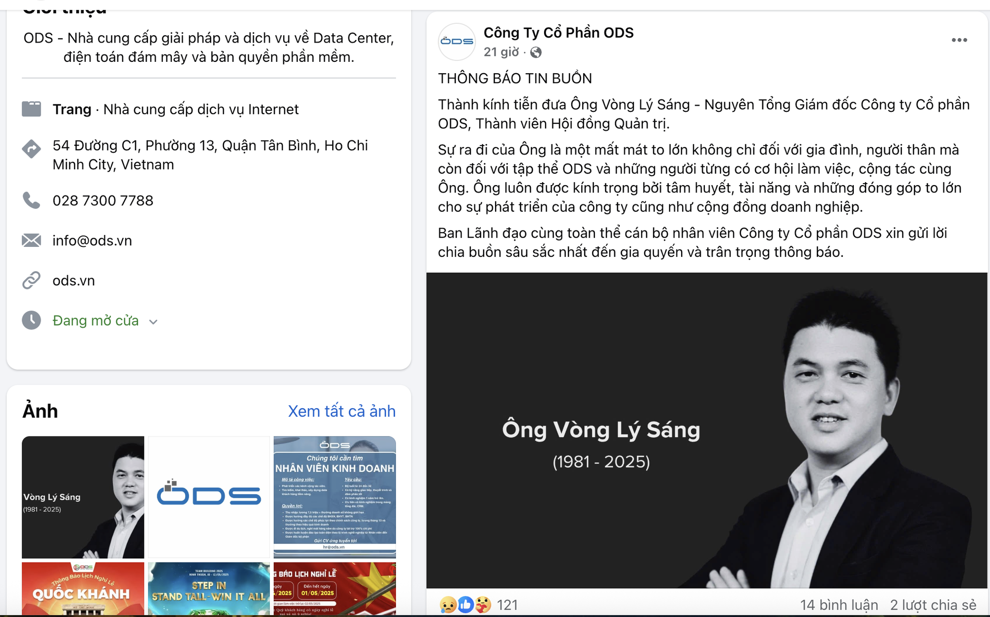 Một CEO công nghệ ở TP HCM đột ngột qua đời- Ảnh 1.