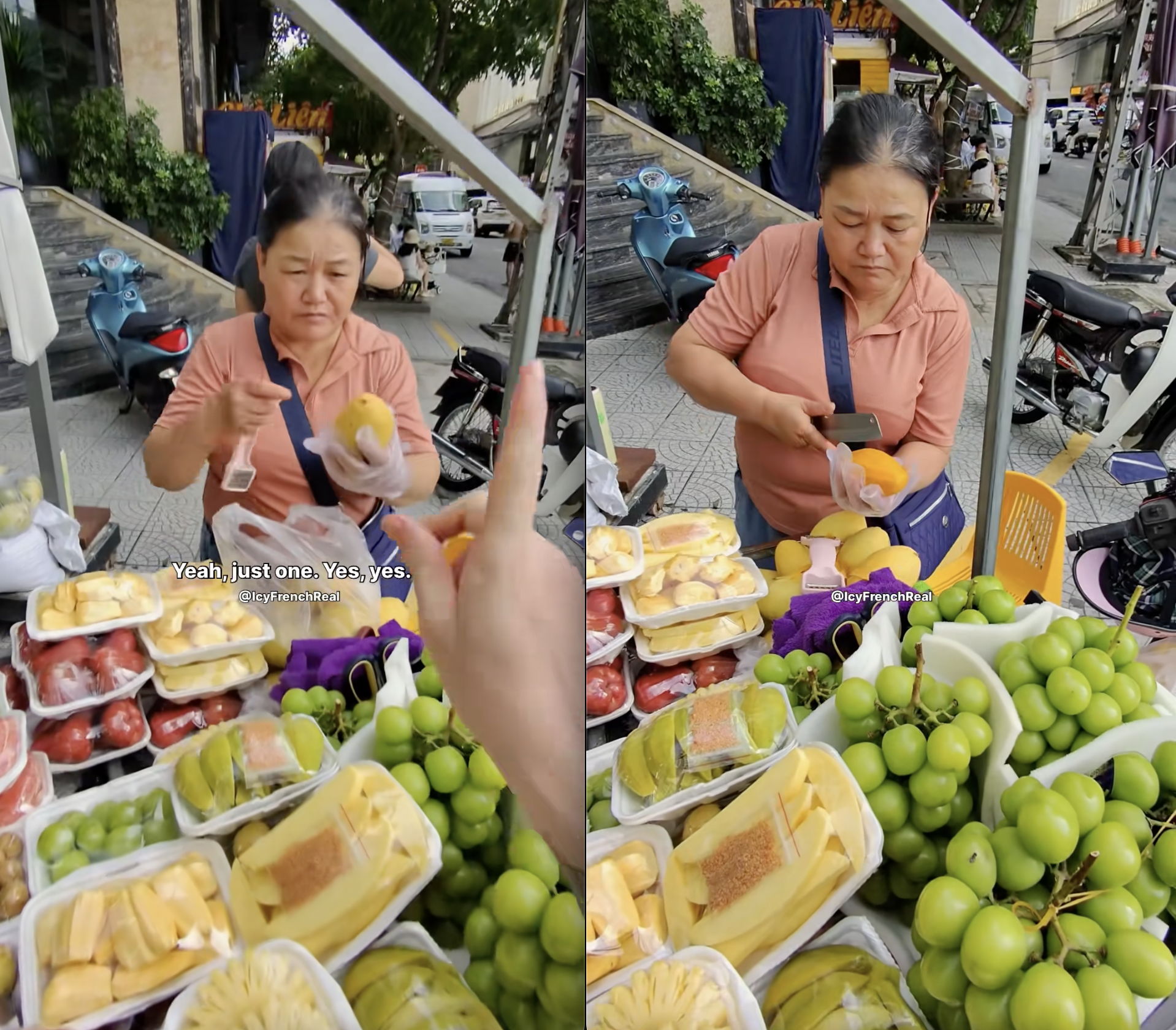 Khách Tây mua 50k xoài, dân mạng 