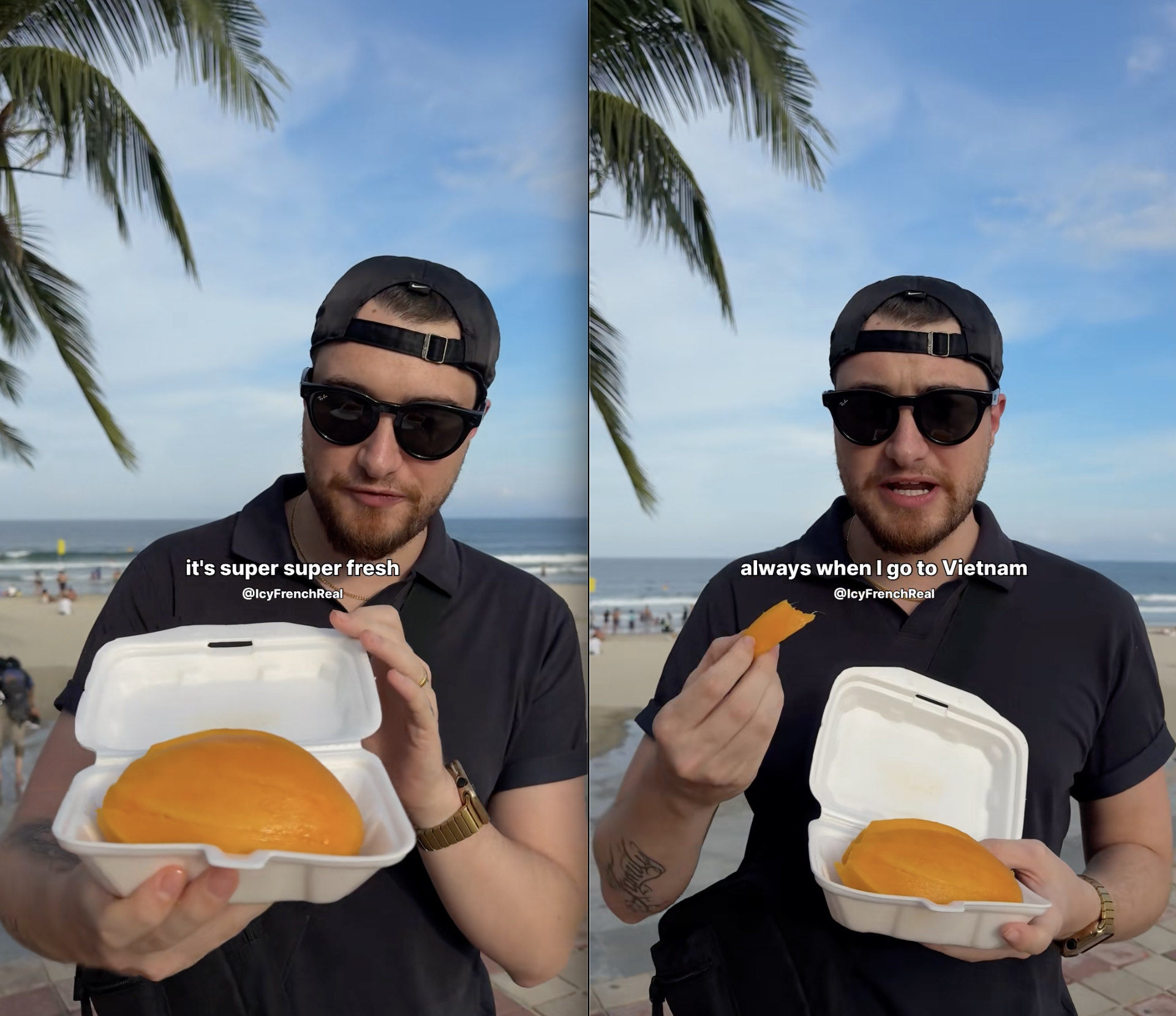 Khách Tây mua 50k xoài, dân mạng 