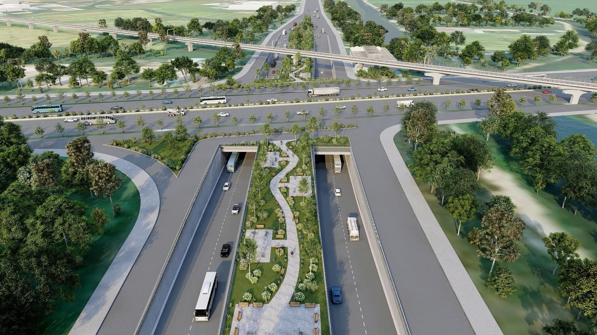 Tuyến đường huyết mạch 19.600 tỷ đồng chạy thẳng từ Việt Nam sang Campuchia chốt dấu mốc mới- Ảnh 3. Tuyến đường huyết mạch 19.600 tỷ đồng chạy thẳng từ Việt Nam sang Campuchia chốt dấu mốc mới- Ảnh 3.