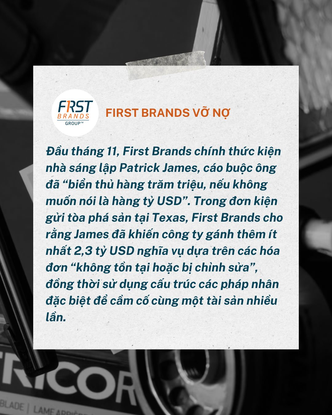 Từ đế chế phụ tùng đến hố nợ hàng chục tỷ USD: Bí mật đen tối phía sau cú sập của thương hiệu hàng đầu nước Mỹ, vừa khiến Phố Wall 'lạnh gáy'- Ảnh 5.