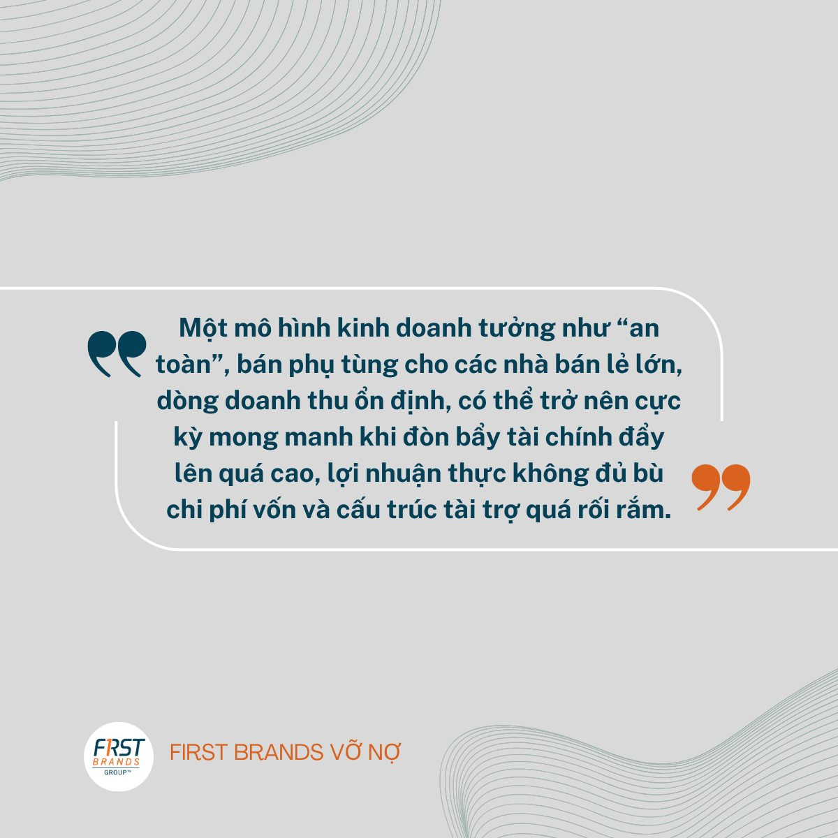 Từ đế chế phụ tùng đến hố nợ hàng chục tỷ USD: Bí mật đen tối phía sau cú sập của thương hiệu hàng đầu nước Mỹ, vừa khiến Phố Wall 'lạnh gáy'- Ảnh 7.