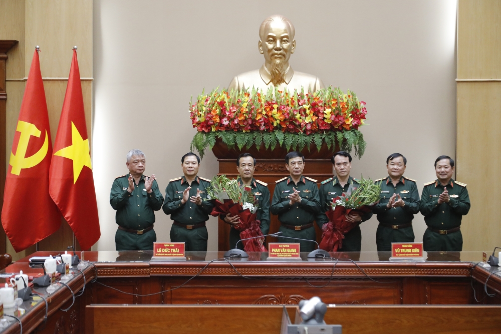 Đại tướng Phan Văn Giang chủ trì Hội nghị bàn giao chức vụ Tư lệnh Bộ đội Biên phòng- Ảnh 1.