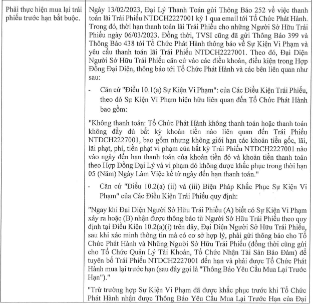 Công ty con của Novaland gặp khó với lô trái phiếu 2.300 tỷ đồng- Ảnh 1. Công ty con của Novaland gặp khó với lô trái phiếu 2.300 tỷ đồng- Ảnh 1.