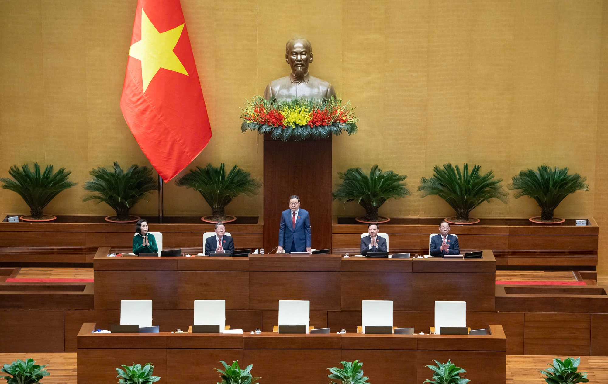 Quốc hội họp về công tác nhân sự, truyền hình trực tiếp lễ tuyên thệ nhậm chức- Ảnh 1.