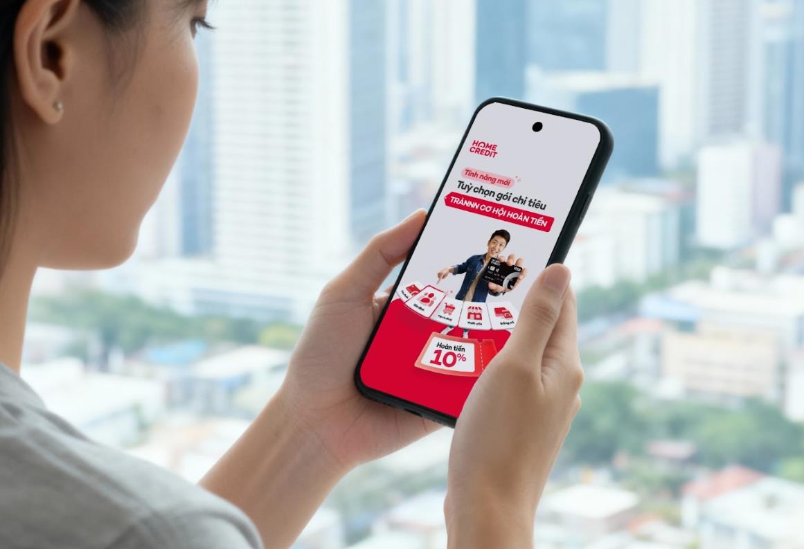 Thẻ tín dụng của Home Credit linh hoạt hoàn tiền theo nhu cầu tiêu dùng- Ảnh 1. Thẻ tín dụng của Home Credit linh hoạt hoàn tiền theo nhu cầu tiêu dùng- Ảnh 1.
