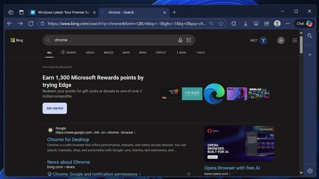 Microsoft “mua chuộc” fan Chrome bằng thẻ quà tặng: Dùng Edge để được thưởng điểm- Ảnh 2.