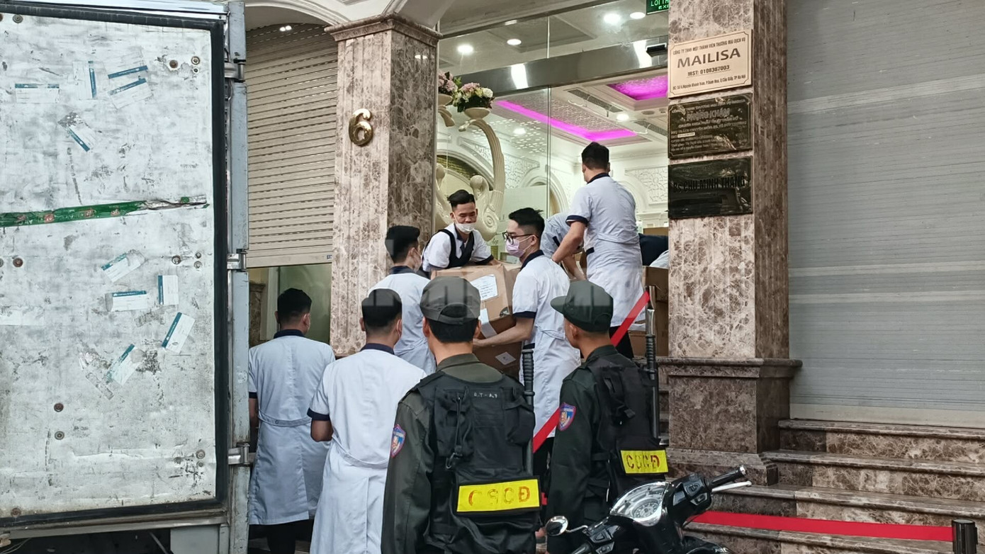 Khám xét cả ngày, công an thu giữ nhiều tài liệu tại Mailisa Hà Nội, Đắk Lắk- Ảnh 12.