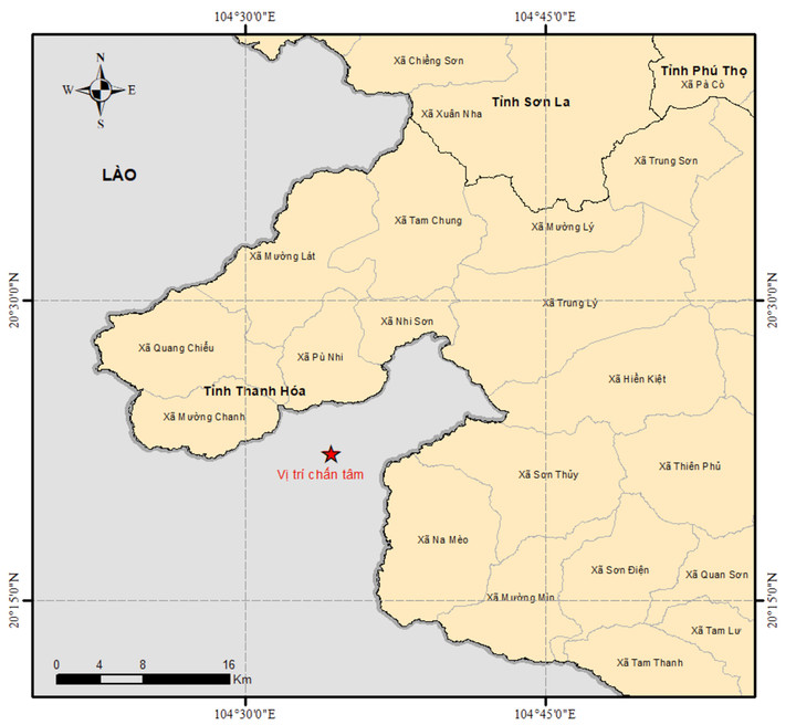 Động đất 4,8 độ tại Lào, người dân Hà Nội cảm nhận rung lắc nhẹ- Ảnh 1.