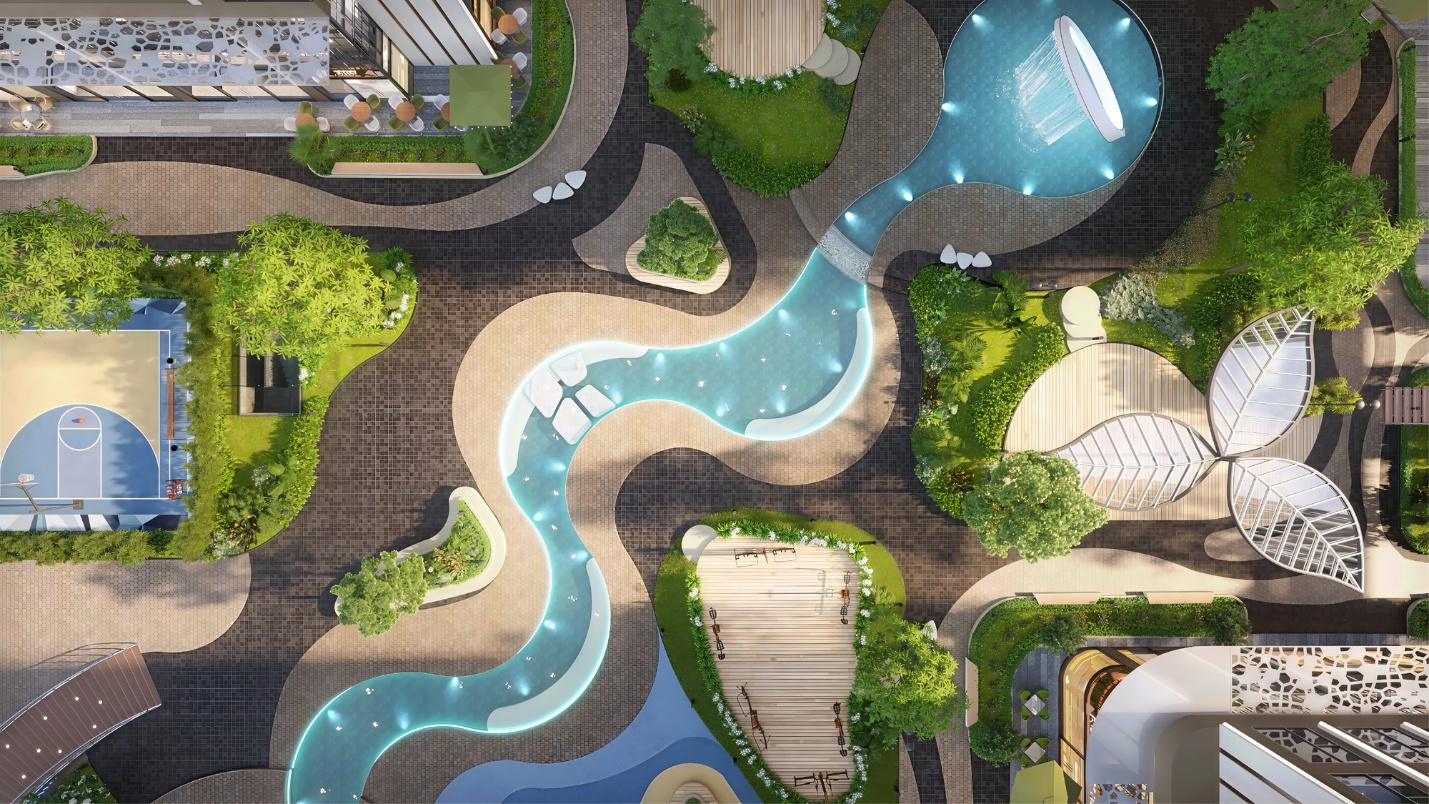 Suối Harmonia trong lòng Greenera Southmark kể chuyện một đô thị biết thở- Ảnh 2. Suối Harmonia trong lòng Greenera Southmark kể chuyện một đô thị biết thở- Ảnh 2.