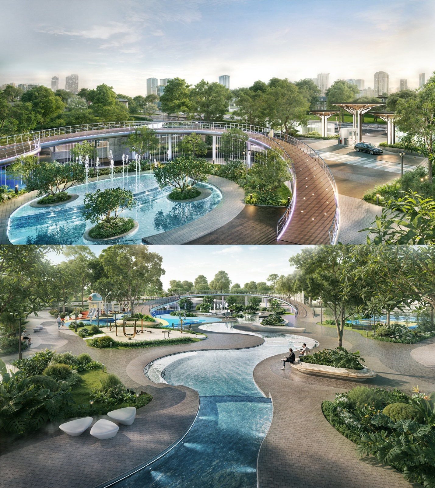 Suối Harmonia trong lòng Greenera Southmark kể chuyện một đô thị biết thở- Ảnh 3. Suối Harmonia trong lòng Greenera Southmark kể chuyện một đô thị biết thở- Ảnh 3.