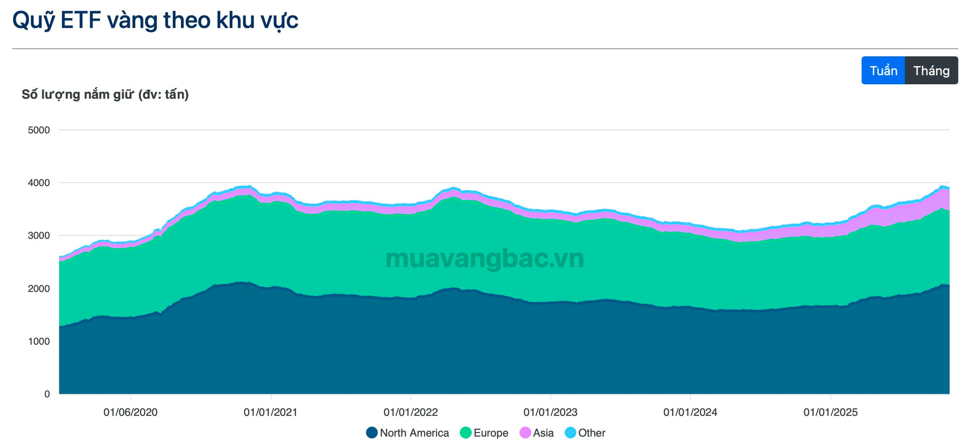 Ai đang nắm hơn 2 nghìn tấn vàng?- Ảnh 1.