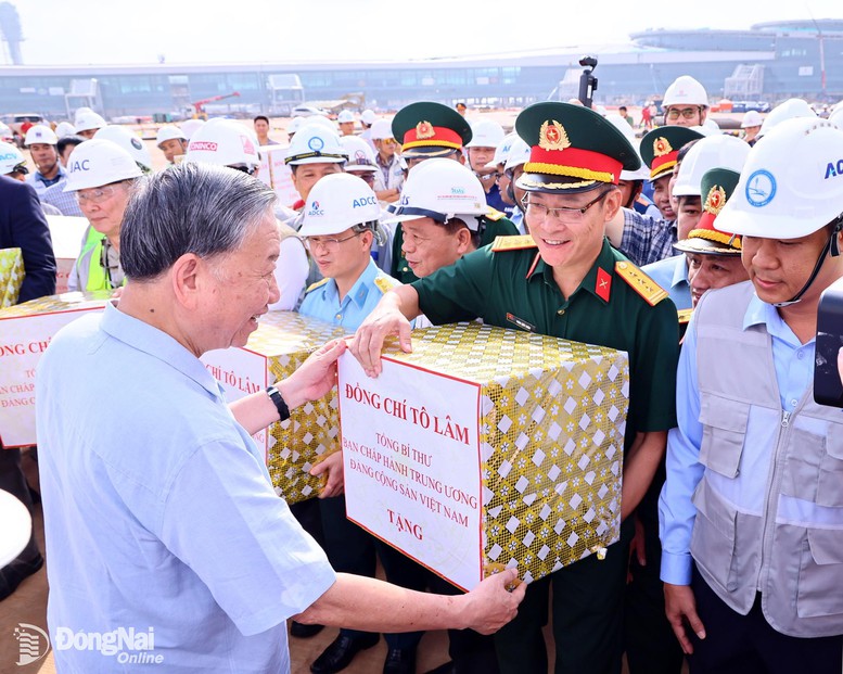 Tổng Bí thư Tô Lâm kiểm tra Dự án Sân bay Long Thành- Ảnh 3.