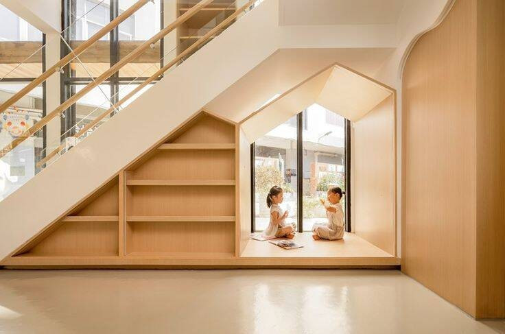 Những ý tưởng biến gầm cầu thang thành không gian sinh hoạt đáng mơ ước- Ảnh 1.