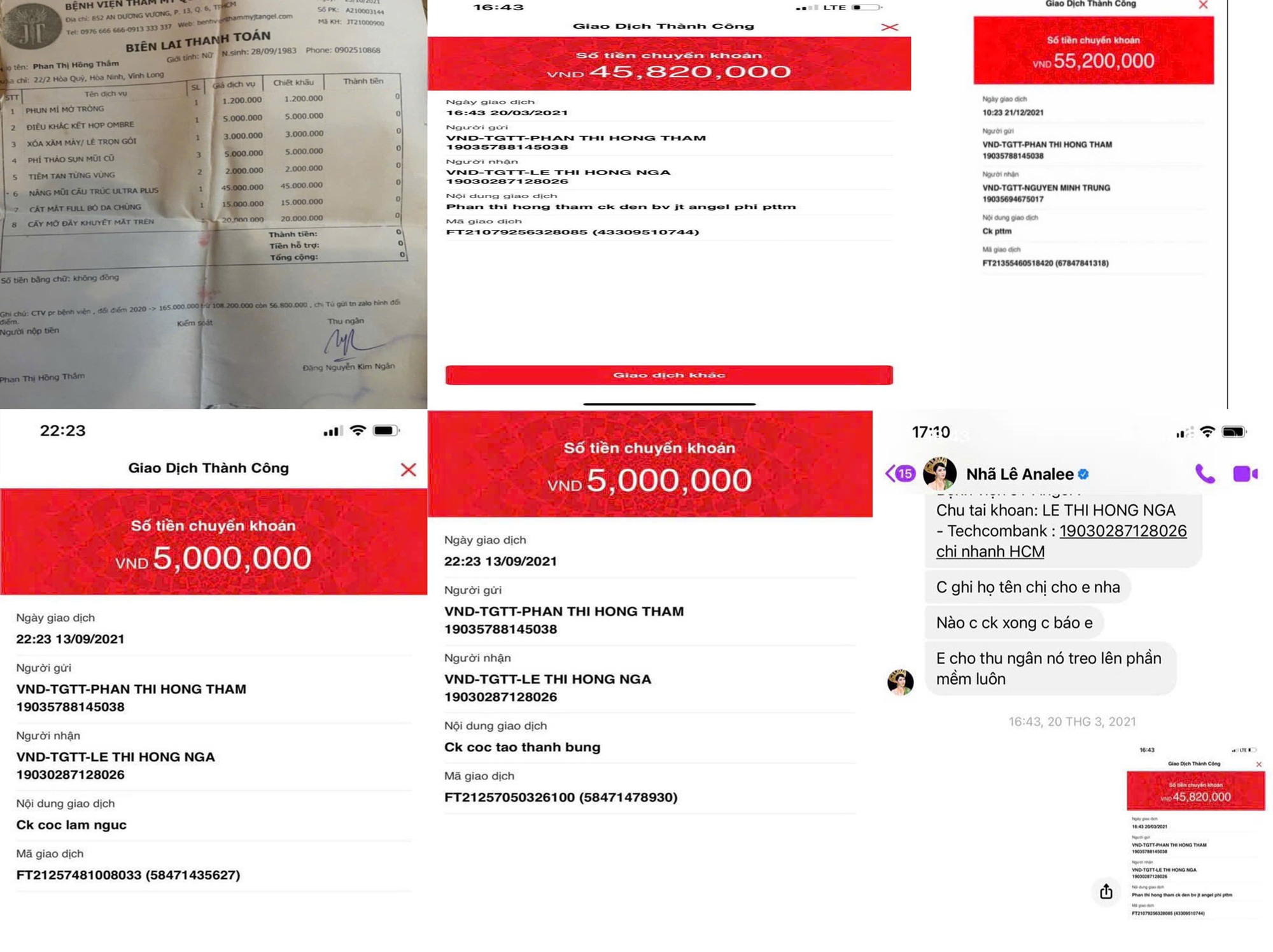 Sau điều tra Góc khuất "công nghệ" thẩm mỹ: Thêm một nữ nạn nhân tố Bệnh viện Thẩm mỹ JT Angel- Ảnh 5. Sau điều tra Góc khuất "công nghệ" thẩm mỹ: Thêm một nữ nạn nhân tố Bệnh viện Thẩm mỹ JT Angel- Ảnh 5.