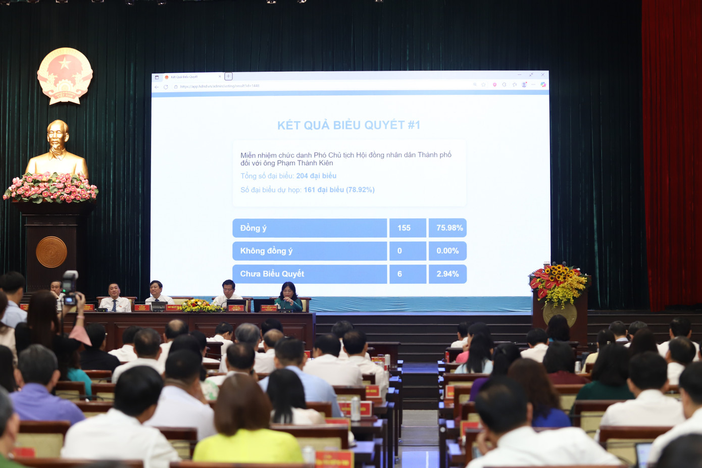 Miễn nhiệm chức danh Phó Chủ tịch Thường trực UBND TPHCM với ông Nguyễn Văn Thọ- Ảnh 1.