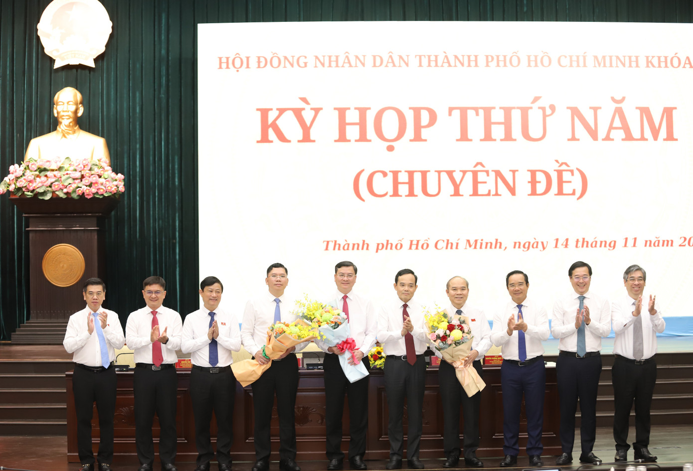 TPHCM có thêm 3 tân Phó Chủ tịch UBND thành phố- Ảnh 2.