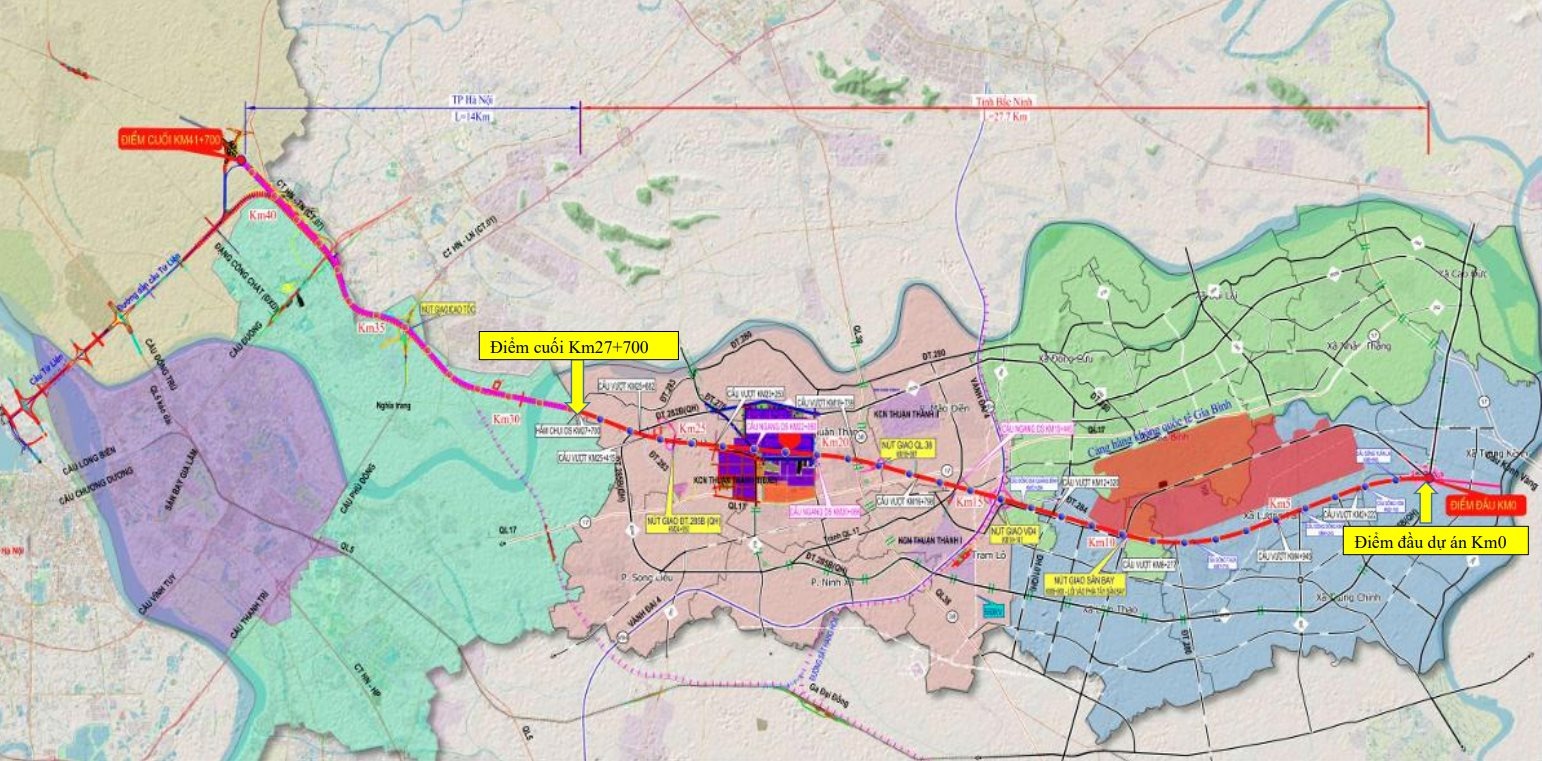 Tuyến đường 33.000 tỷ đồng do Sun Group đề xuất, kết nối sân bay Gia Bình với Hà Nội thông qua chủ trương đầu tư- Ảnh 1.