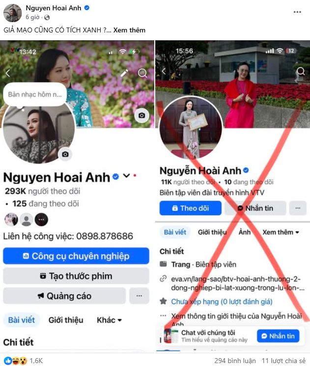 BTV Hoài Anh cầu cứu- Ảnh 1. BTV Hoài Anh cầu cứu- Ảnh 1.