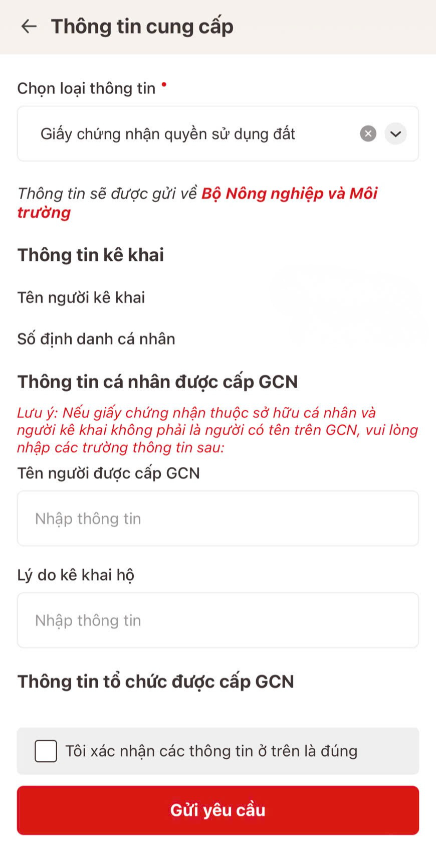 Cách nộp sổ đỏ trên VNeID mới nhất, người dân cả nước cần biết để làm ngay- Ảnh 5. Cách nộp sổ đỏ trên VNeID mới nhất, người dân cả nước cần biết để làm ngay- Ảnh 5.