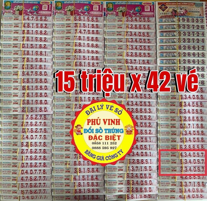 Xổ số miền Nam: Lộ diện nhiều chủ nhân trúng lớn vé số Bình Dương, Trà Vinh, Vĩnh Long- Ảnh 4. Xổ số miền Nam: Lộ diện nhiều chủ nhân trúng lớn vé số Bình Dương, Trà Vinh, Vĩnh Long- Ảnh 4.