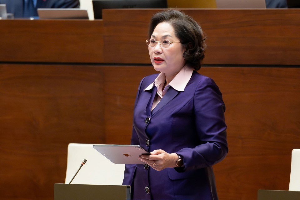 Thống đốc Nguyễn Thị Hồng: Dự án Luật Bảo hiểm tiền gửi sửa đổi quy định cả hai trường hợp phí đồng hạng và phí phân biệt- Ảnh 1. Thống đốc Nguyễn Thị Hồng: Dự án Luật Bảo hiểm tiền gửi sửa đổi quy định cả hai trường hợp phí đồng hạng và phí phân biệt- Ảnh 1.