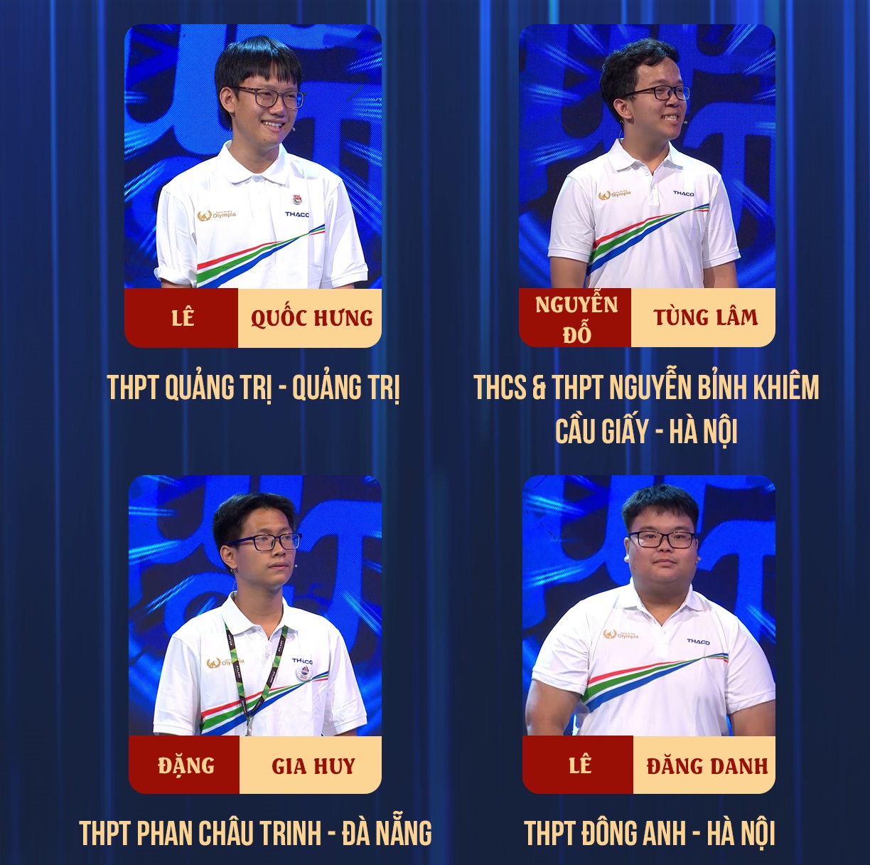 Nam sinh Quảng Trị lập kỷ lục điểm số, giành tấm vé cuối cùng vào trận thi tháng đâu tiên Olympia 26- Ảnh 1. Nam sinh Quảng Trị lập kỷ lục điểm số, giành tấm vé cuối cùng vào trận thi tháng đâu tiên Olympia 26- Ảnh 1.