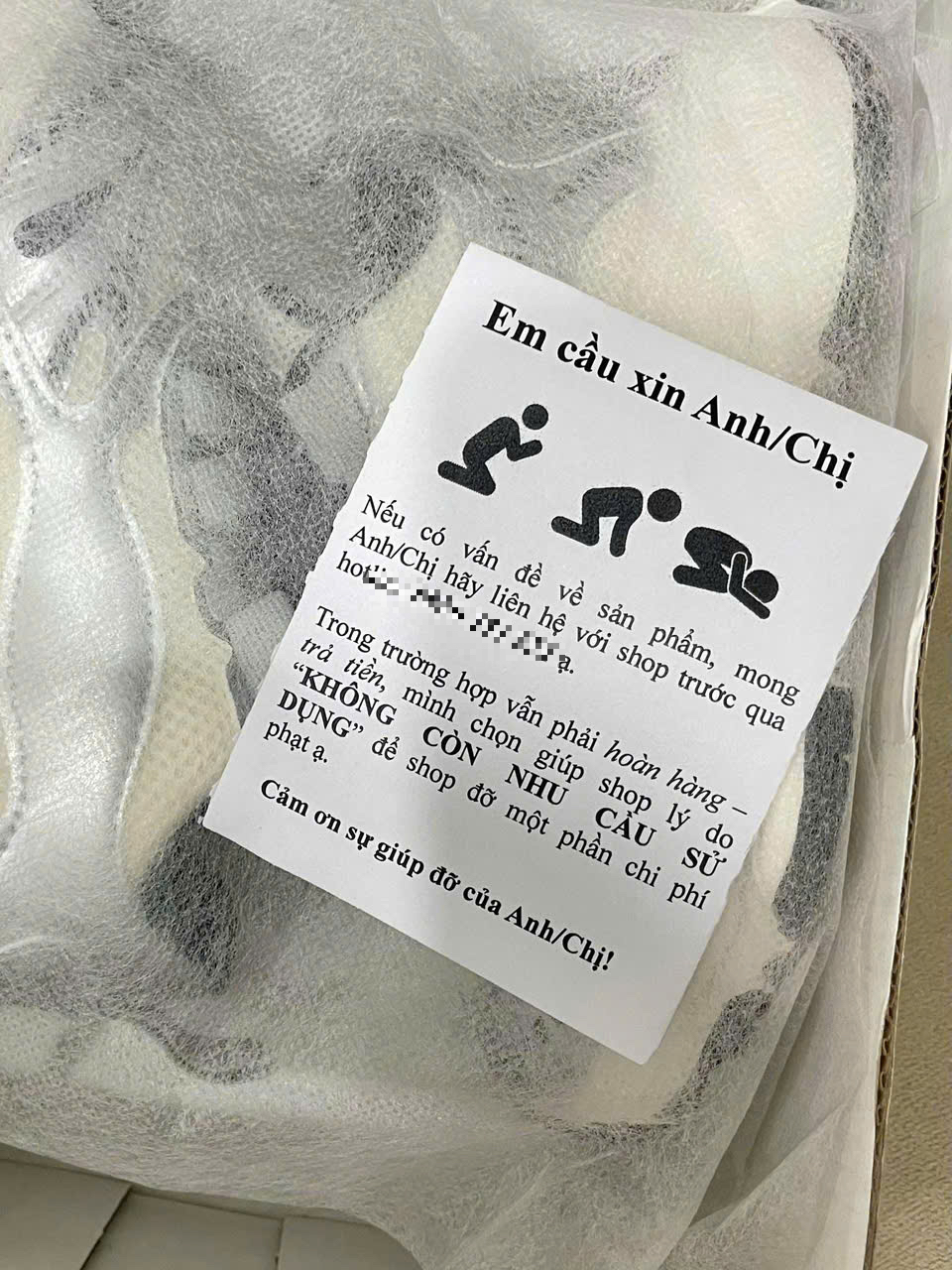 Boom hàng, trả hàng đến mức báo động, nhiều chủ shop gửi thư "cầu xin" khách- Ảnh 5. Boom hàng, trả hàng đến mức báo động, nhiều chủ shop gửi thư "cầu xin" khách- Ảnh 5.