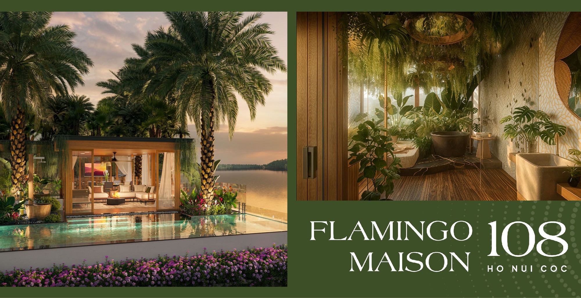 Flamingo Maison 108 Ho Nui Coc: Bộ siêu tập 108 dinh thự giữa vùng thiên nhiên 100 niên tuổi- Ảnh 7. Flamingo Maison 108 Ho Nui Coc: Bộ siêu tập 108 dinh thự giữa vùng thiên nhiên 100 niên tuổi- Ảnh 7.