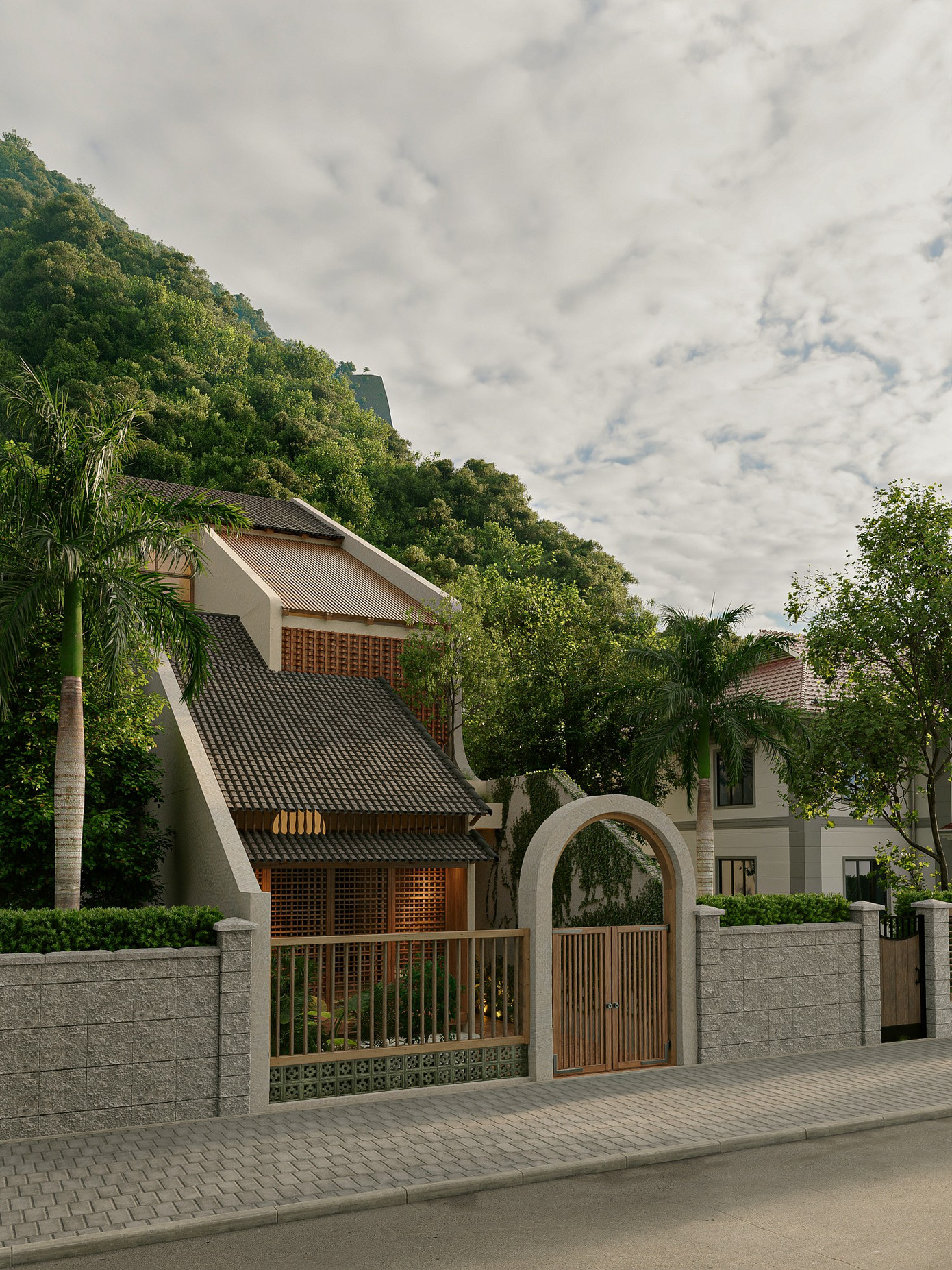 Ngôi nhà thiết kế đậm phong cách truyền thống miền Bắc- Ảnh 2.