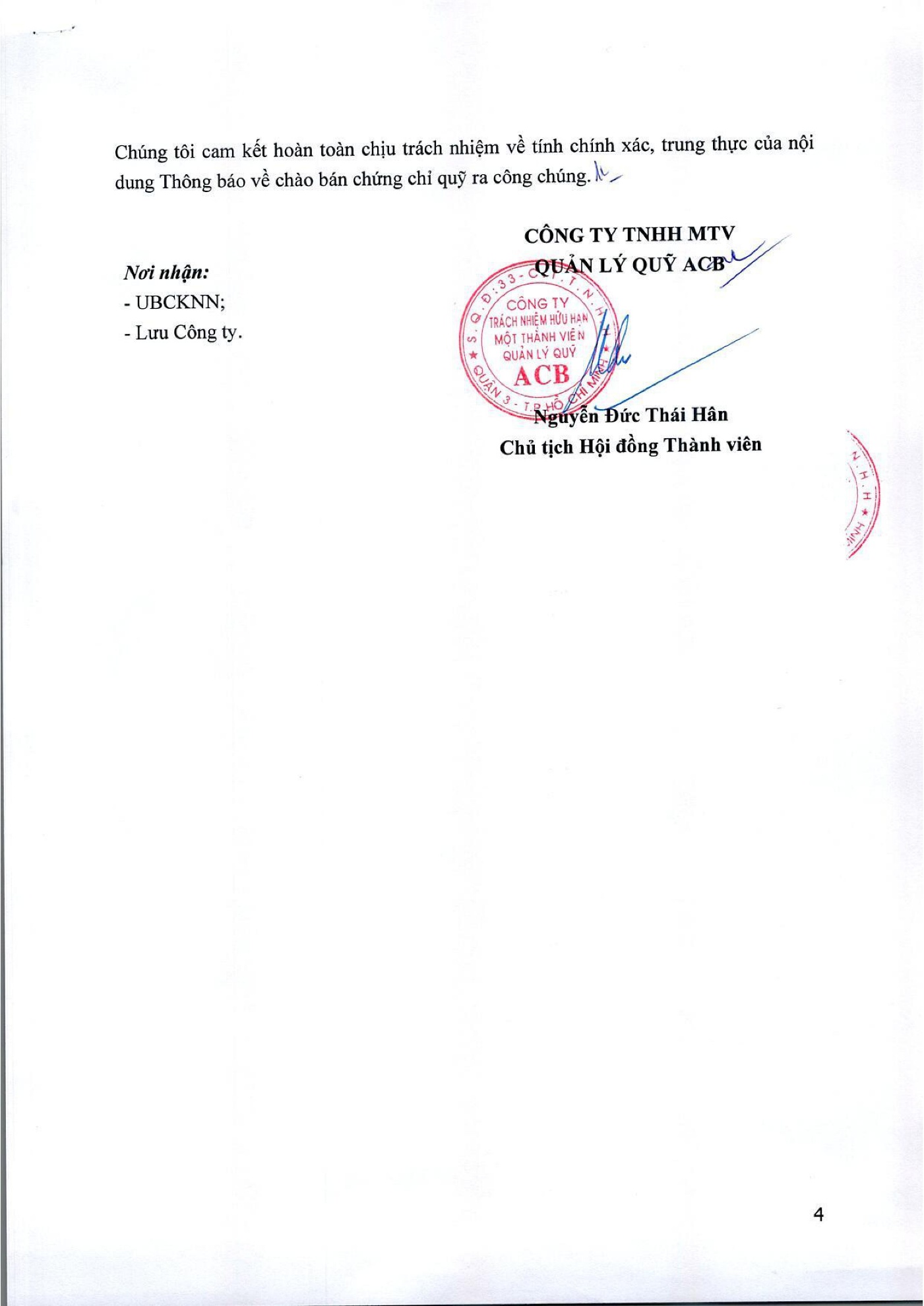 Công ty TNHH MTV Quản lý Quỹ ACB (“ACBC”) thông báo chào bán chứng chỉ Quỹ ACBC-AGF ra công chúng- Ảnh 4. Công ty TNHH MTV Quản lý Quỹ ACB (“ACBC”) thông báo chào bán chứng chỉ Quỹ ACBC-AGF ra công chúng- Ảnh 4.
