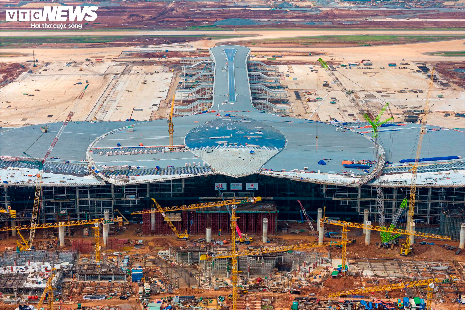 Toàn cảnh sân bay Long Thành trước ngày đón chuyến bay đầu tiên- Ảnh 2.